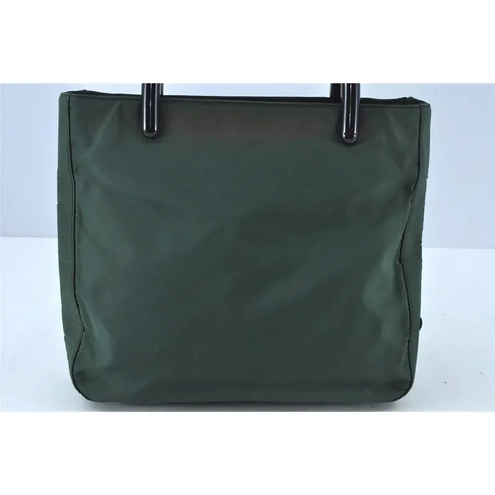 Auth Prada Nylon Tessuto Plastic Hand #74256P13B - Picture 2 of 15